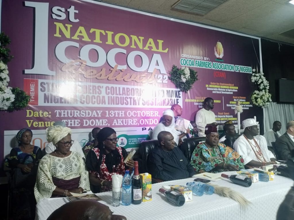 CFAN holds 1st National Cocoa Festival, wants Nigeria as Largest Cocoa
