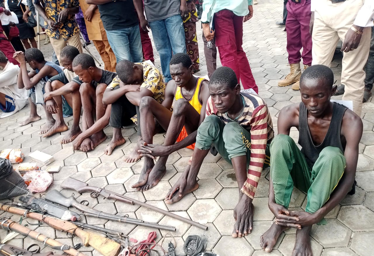 Amotekun arrests 6 notorious Kidnappers who set village ablaze in Ondo ...