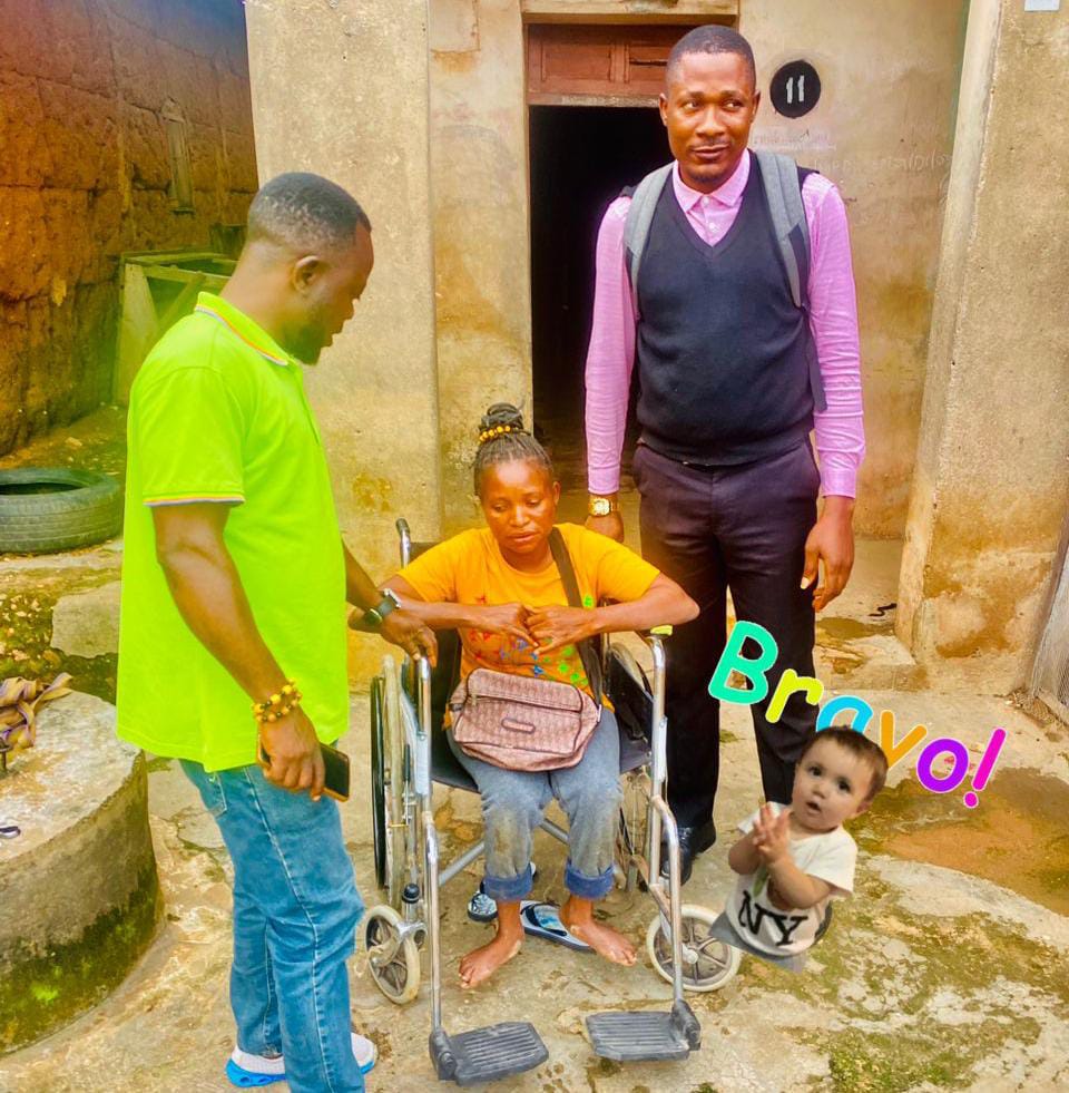 Wheelchair Donation: Physical Challenged Constituent Hails Owo Lawmaker 